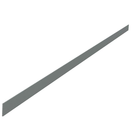 1-1/4 Decorative Aluminum Strapping - Brushed Aluminum